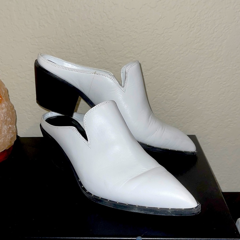 Treasure & Bond Hayden White Mule Booties